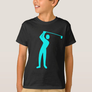 Golfing - Cyan T-Shirt