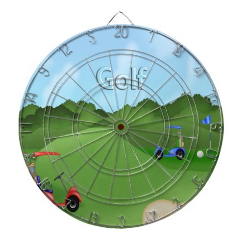 Golfing Dart Board