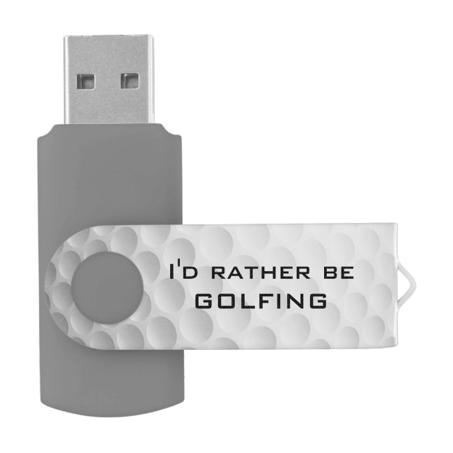 Golfing Design Flash Drive