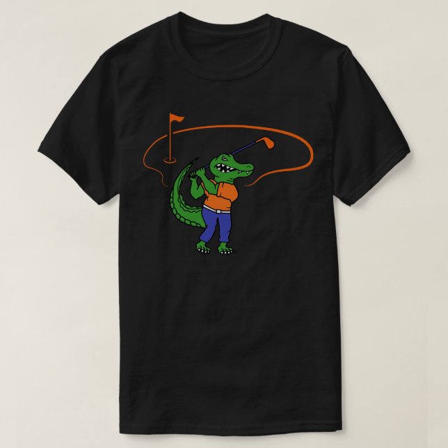 Golfing Gator TShirt (Design Front)