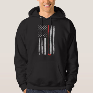 Golfing Gift for Men, American Flag Golf Club Gift Hoodie