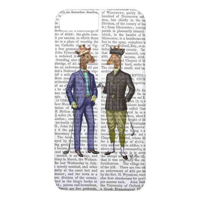 Golfing Giraffes 2 Case-Mate iPhone Case (Back)