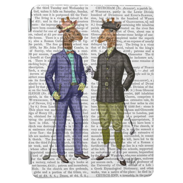 Golfing Giraffes 2 iPad Air Cover (Front)