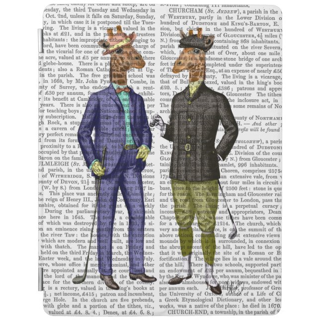 Golfing Giraffes 2 iPad Air Cover (Front)