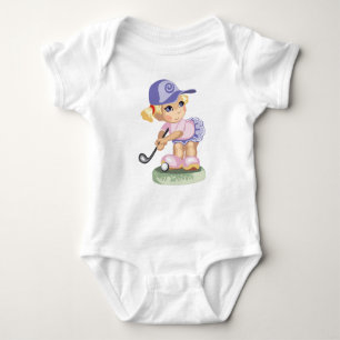 Golfing Girl Infant Creeper