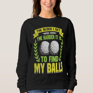 Golfing Golf Player Coach Golfer  18 Sweatshirt