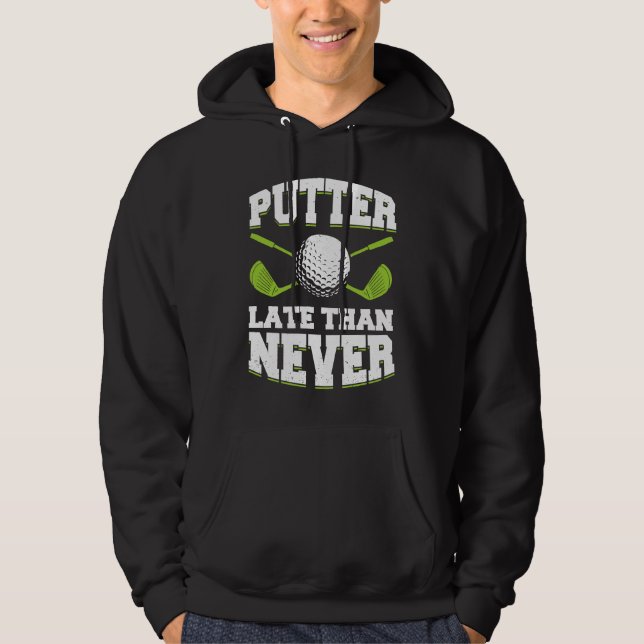 Golfing Golf Player Coach Golfer  1 Hoodie (Front)