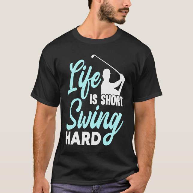 Golfing Golf Player Coach Golfer  5 T-Shirt (Front)