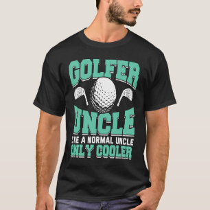 Golfing Golf Player Coach Golfer Uncle 1 T-Shirt