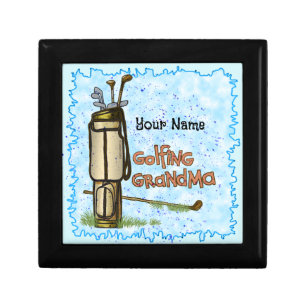 Golfing Grandma Gift Box