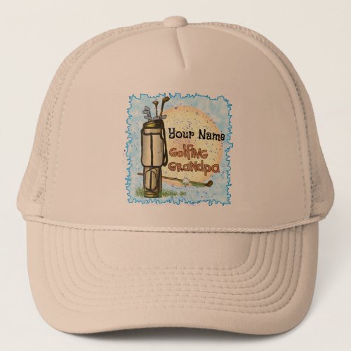 Golfing Grandpa  golf hat