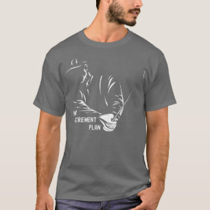 Golfing Grandpa or Dad, My Retirement Plan Golf T-Shirt