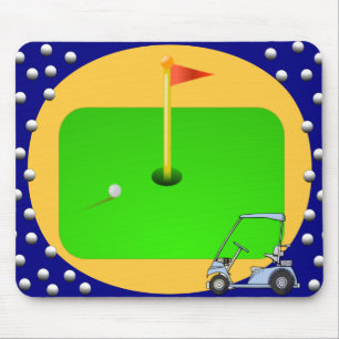 Golfing Green Mouse Pad