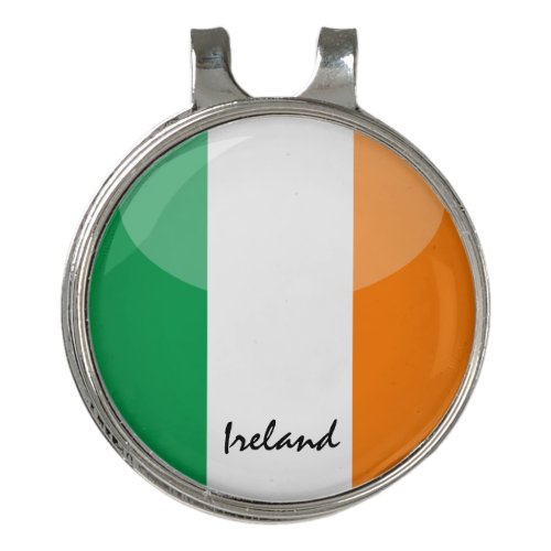 Golfing Ireland  Irish Flag Golf Ball Marker Golf Hat Clip