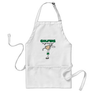 Golfing is Groovy Adult Apron