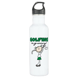Golfing is Groovy Water Bottle