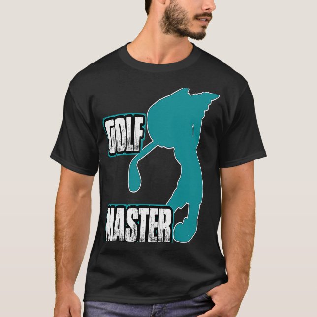 Golfing Master Club Course Tournament Championship T-Shirt (Front)