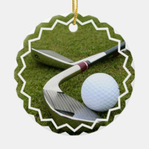 Golfing Ornament
