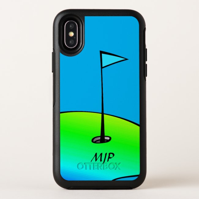 Golfing OtterBox iPhone X Case