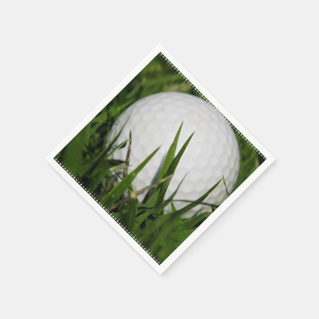 Golfing Paper Napkins (Corner)