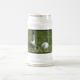 Golfing Photo Beer Stein