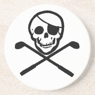 Golfing Pirate Jolly Roger Coasters