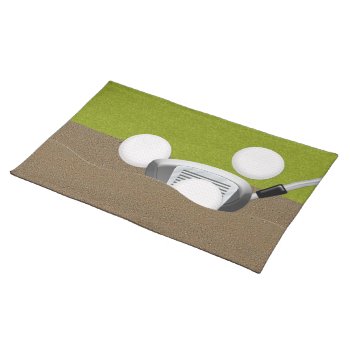 Golfing Placemat by KitchenShoppe at Zazzle