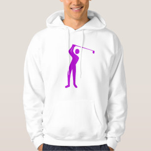 Golfing - Purple Hoodie