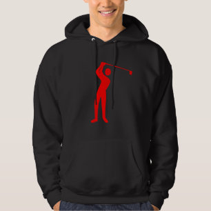 Golfing - Red Hoodie