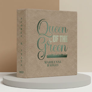 Golfing Scores and Stats Ladies 3 Ring Binder