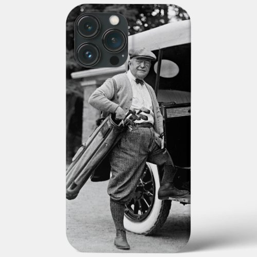 Golfing Senator 1920s iPhone 13 Pro Max Case