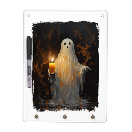 Golfing Skeleton Halloween Men Golf Halloween Golf Dry Erase Board