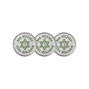 Golfing Theme Golf Bar Mitzvah Ball Marker