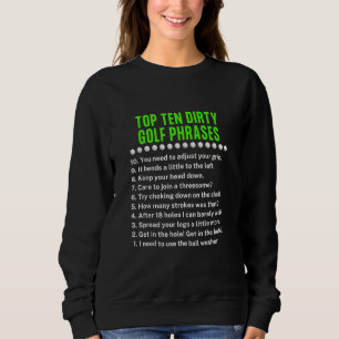 Golfing Top Ten Dirty Golf Phrases Gag Golf Player
