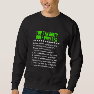 Golfing Top Ten Dirty Golf Phrases Gag Golf Player