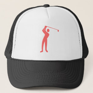 Golfing - Tropical Pink Trucker Hat