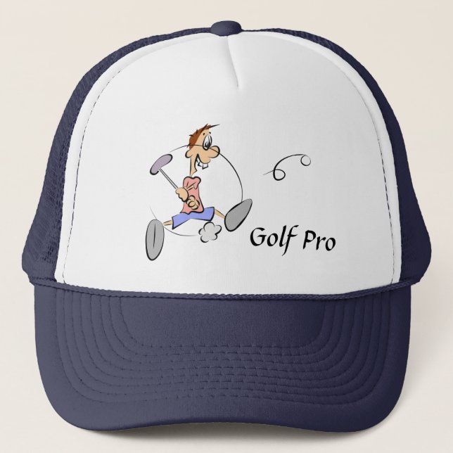 Golfing Trucker Hat (Front)