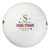 golfplayer custom monogram golf balls golfplayer custom monogram golf balls