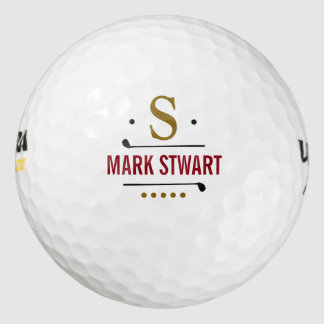 golfplayer custom monogram golf balls