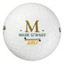 golfplayer initial/name custom monogram golf balls