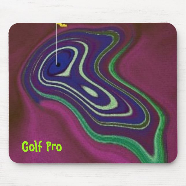 golfpro, Golf Pro Mouse Pad (Front)