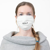 Golfwang Facemask Adult Cloth Face Mask (Worn)