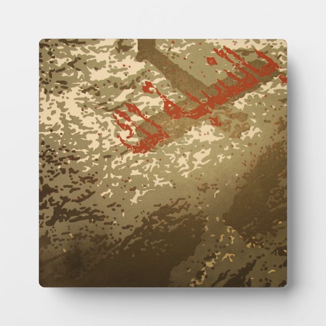 "Golgotha" Plaque (Front)