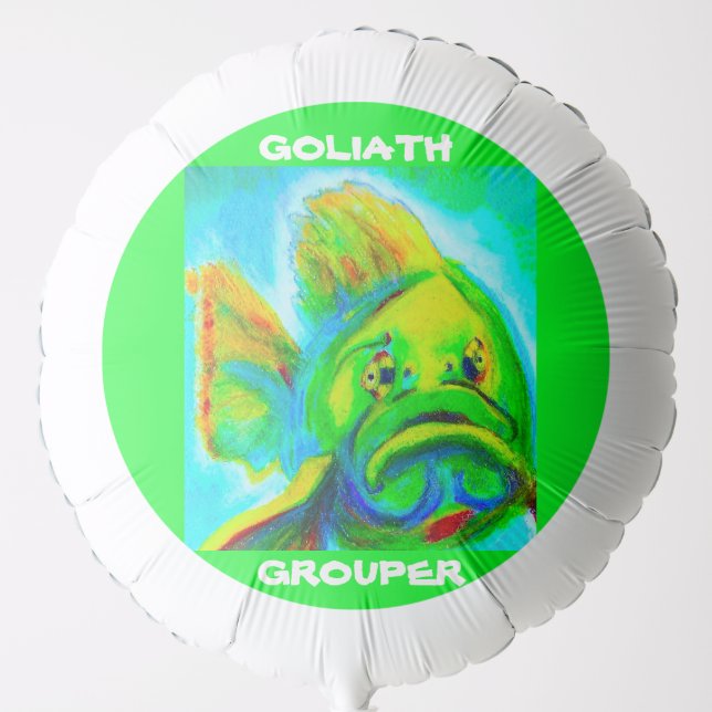 GOLIATH GROUPER BALLOON (Front)