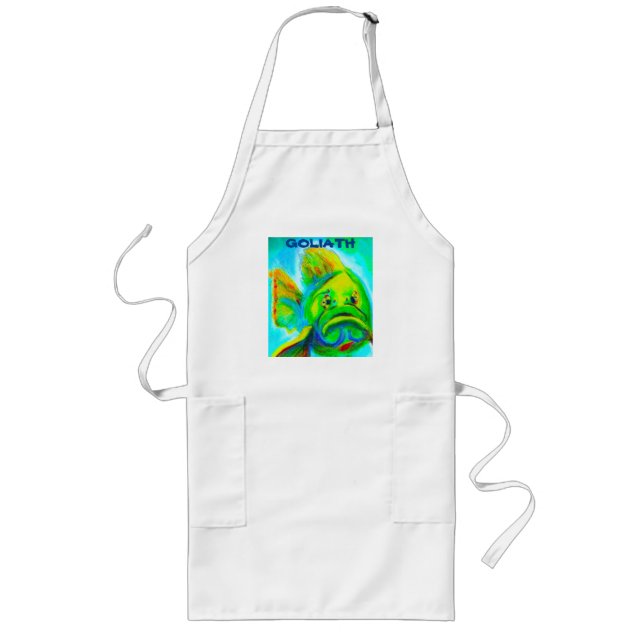 Goliath Grouper Long Apron (Front)