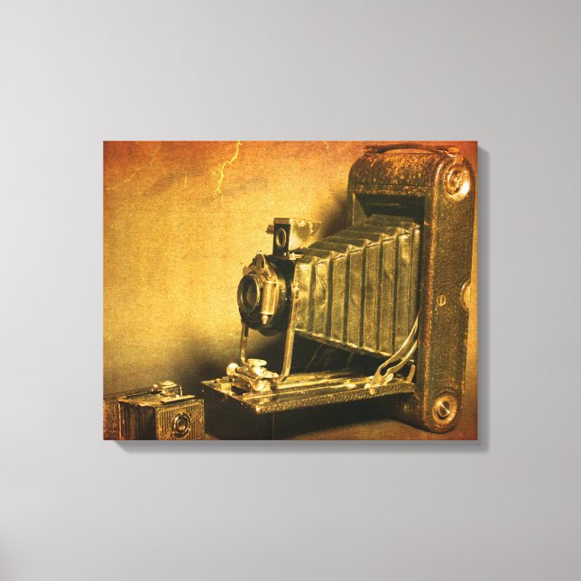 Goliath Vs David Canvas Print (Front)