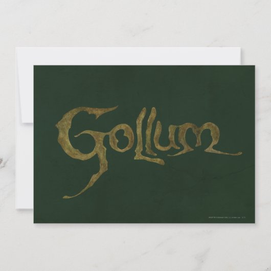 GOLLUM™ Name - Textured (Front)
