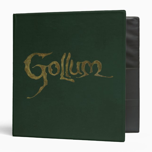 GOLLUM™ Name - Textured 3 Ring Binder (Front/Inside)