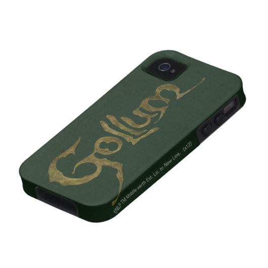 GOLLUM™ Name - Textured Case-Mate iPhone Case (Bottom)
