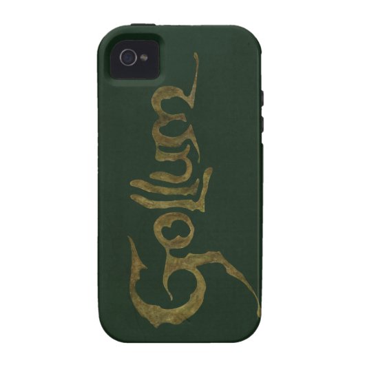 GOLLUM™ Name - Textured Case-Mate iPhone Case (Back)